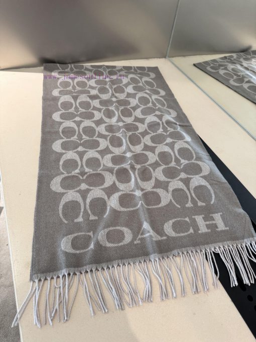 The new color of the new Coach 2024 model, the three color shawl, looks great not only in te6gnab8qg - Image 6