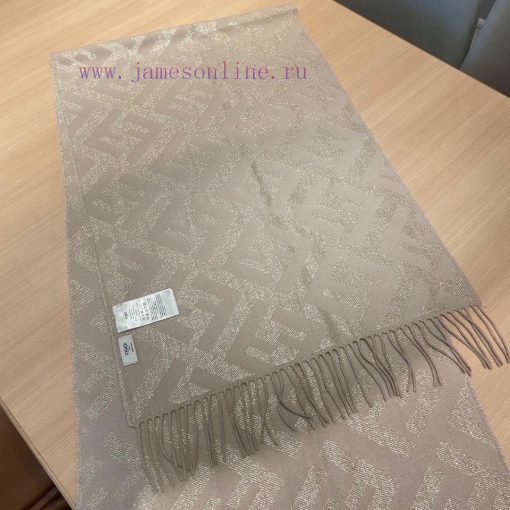 FENDI's new double F tassel cashmere long scarf features extremely comfortable low saturatiorl6cuxsv - Image 6