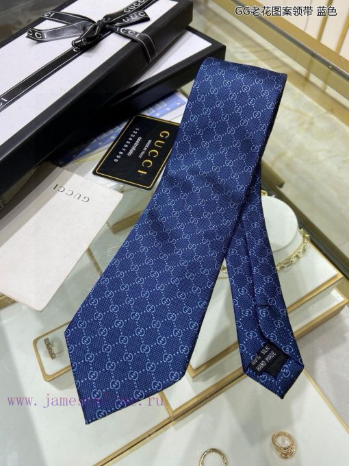 G Men's Tie Series GG Old Flower Pattern Tie, rare and featuring the classic small G logo ja3dt32xht - Image 6