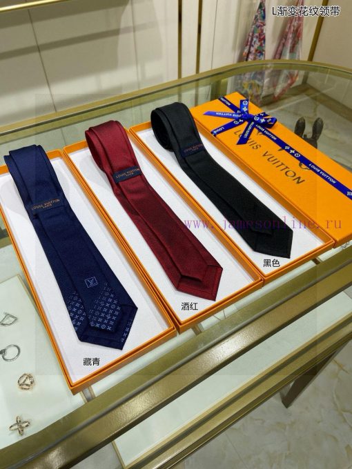 Synchronized shipment of men's tie series L gradient patterned tie, an ideal choice for showxxtg9r2y - Image 3