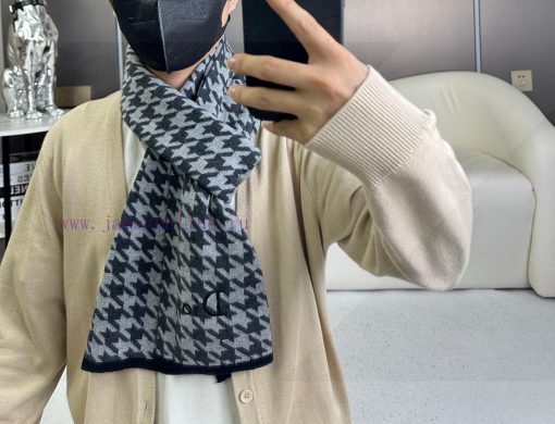 Newly released 2023 Dior men's and women's knitted cashmere scarves, featuring a thousand biyjr1a0r6 - Image 2