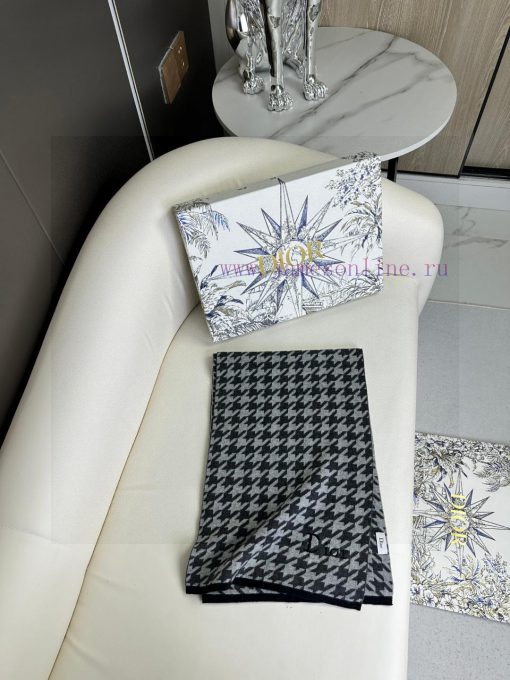Newly released 2023 Dior men's and women's knitted cashmere scarves, featuring a thousand biyjr1a0r6 - Image 7