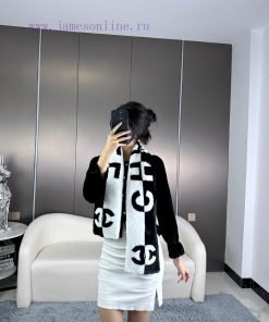 Super warm Chanel autumn and winter new collection is simple, luxurious, atmospheric, white labgx0mm