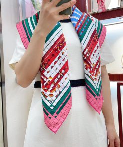 HERMES's new silk scarf looks great and is recommended for its abstract thinking 90 silk squ3sihrg7b