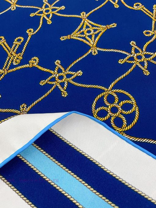 The new LV square scarf is made of twill silk material, which is handmade with rolled edges rg8vysyk - Image 7