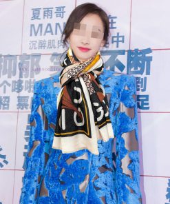 Shangxin Guchi Silver Silk [Eating Melon] Women's Essential [Gift] Sparkling [Coffee] Top decfadl4t6