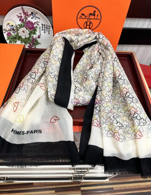 Aima Shi 2024 Sincerely Praises Double sided Ring Velvet Long Scarf Physical Sincere Beauty hdy0etyz - Image 5