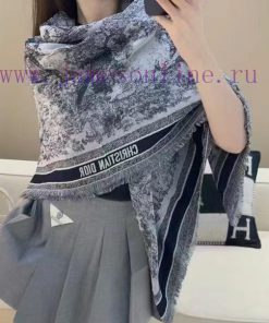 The popular Dior Jungle Animal Cashmere Square Scarf is a perfect match for both vacation anfh4irheh
