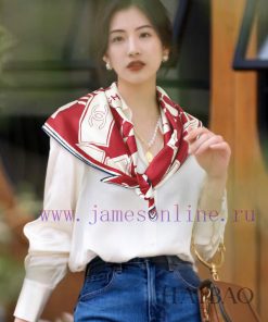 The new Chanel graphic combination of 90 silk square scarves is recommended for VIP customeri3gmm1k8