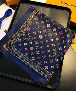 Imitation silk versatile small square scarf, elegant and youthful temperament, can be used a78627zkg
