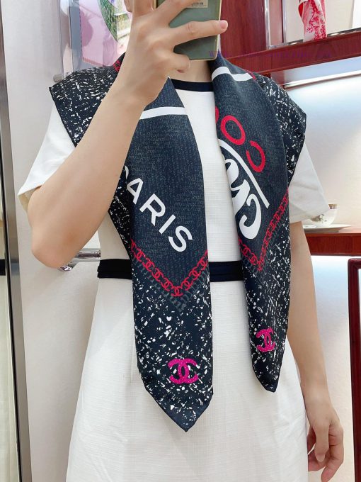 CHANEL silk square scarves, top-notch craftsmanship, super value, explosive three-dimensiona1d6ur5ns - Image 2