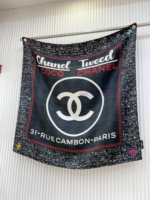 CHANEL silk square scarves, top-notch craftsmanship, super value, explosive three-dimensiona1d6ur5ns - Image 5