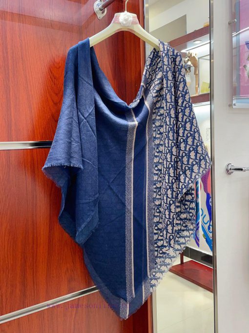 DIOR cashmere fringe square scarf is highly recommended by VIPs. It must be fast to get stark7pohm7x - Image 6