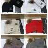 Chanel set CHANEL original single hat scarf set [Love] [Love] 70% rabbit fur+30% wool materi4dxejo1p