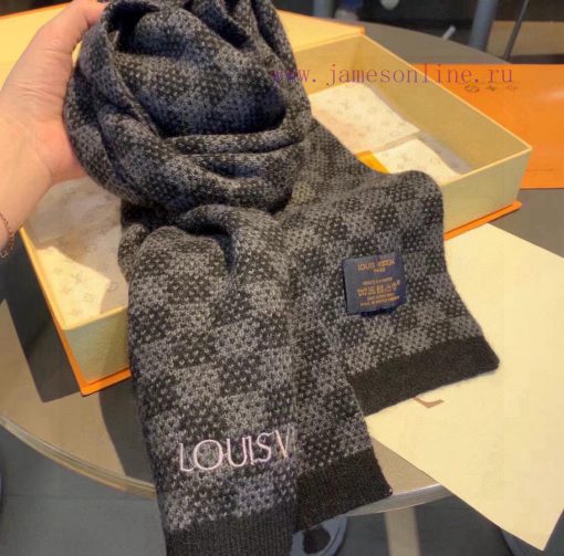 Rare high-end men's clothing, family benefits LV embroidery 🪡 A very nice men's scarf~I lovexvqtbqq6 - Image 8