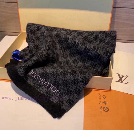Rare high-end men's clothing, family benefits LV embroidery 🪡 A very nice men's scarf~I lovexvqtbqq6 - Image 10