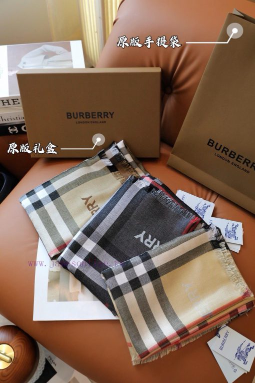 Heavy luxury classic large plaid double-sided dual color perfect fusion Burberry new double-gxh8x1fp - Image 10