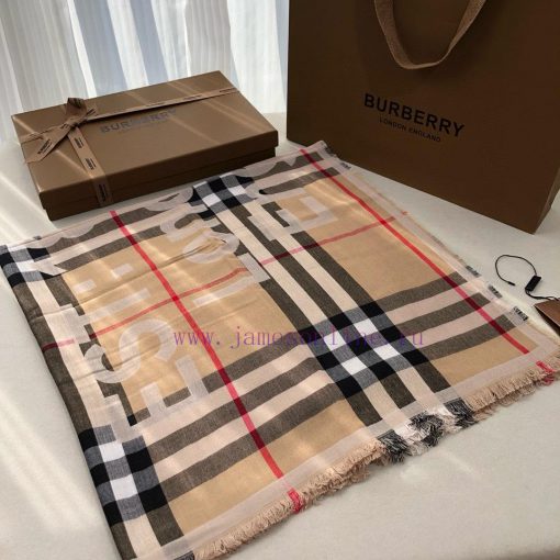 Burberry double-sided tassel scarf classic signature series, oversized size 100 * 220cm2bfgvh9e