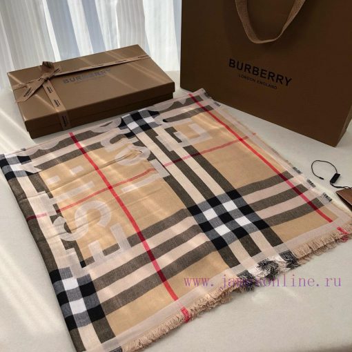 Burberry double-sided tassel scarf classic signature series, oversized size 100 * 220cm2bfgvh9e - Image 2