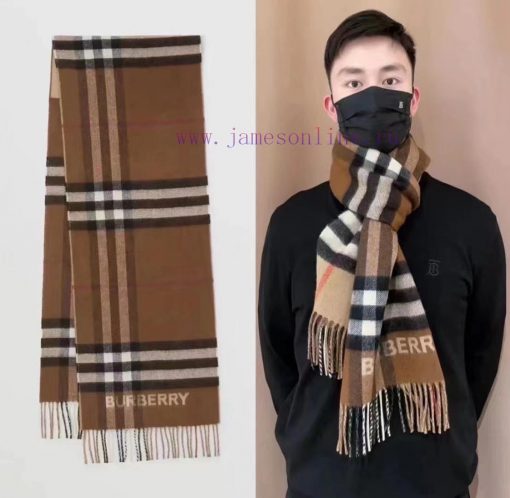 Bur cashmere color blocked scarf is available for both men and women. It is essential to havbqx7b0ky - Image 2