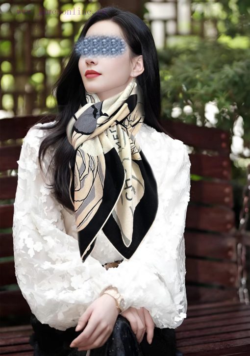 Chanel's double-sided color matching is so beautiful [hair] classic camellia hat design elegf646kkr8