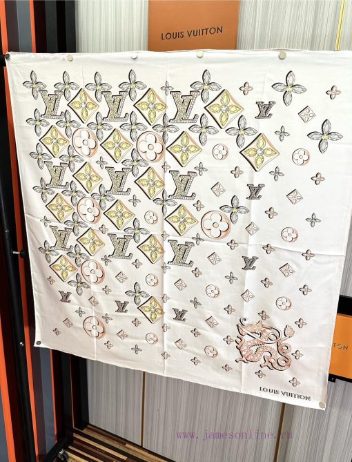 The newly launched 24L home silk square scarf is a must-have for high-end women. It is a rarzmw5bmqs - Image 10