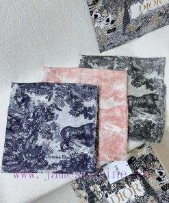Blue, Dior's new Iru Animal Jungle Silk Cashmere Scarf Long Shawl is pure luxury and fashionpqtug4u5