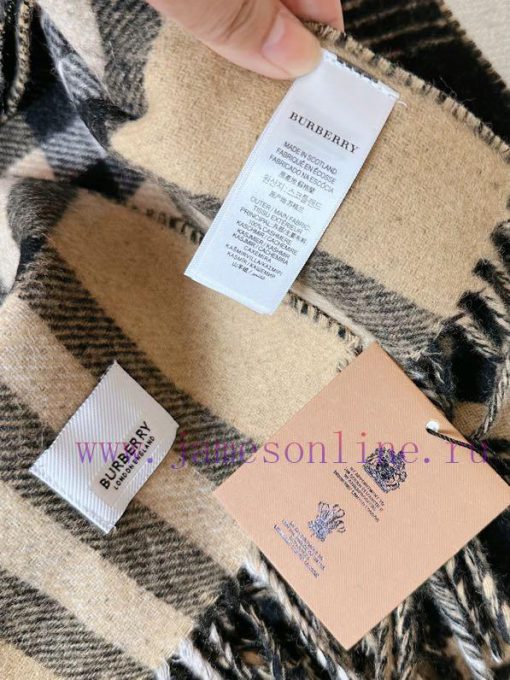 BURBERRY | Celestial Unicorn ScarfGrid patterned celestial body printed pure cashmere jacquad32hkpx9 - Image 2