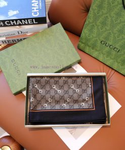 Gucci Exclusive Brand Tone~Super textured and high-end feminine Gucci signature double G elensii6lhc