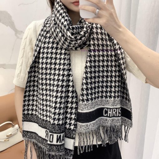 Dior (Thousand Bird Black) High Quality ️ Dior Printed Long Scarf ️ Scarf and Shawl Dual Useyr5zievw
