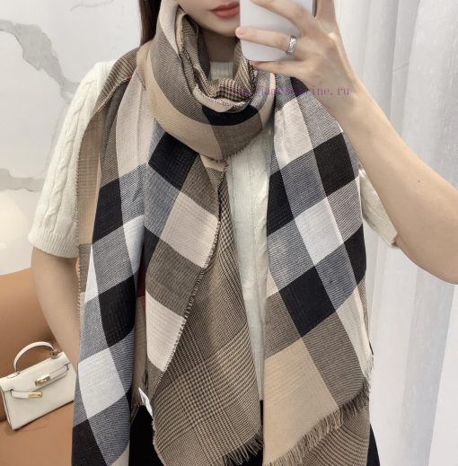 Bur's double-sided shawl is an absolutely heavyweight style, with 10000 recommended latest vhuygyhuw - Image 2