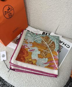 The mostHermes Silk Scarf Sharing Returns to NatureSilk scarf name Retourala NatureChinese tora99ey6