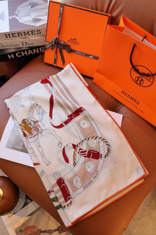 Hermes 2024 Autumn/Winter Silk Scarf CollectionI estimate that the purchasing list for the nk8raztl8 - Image 4