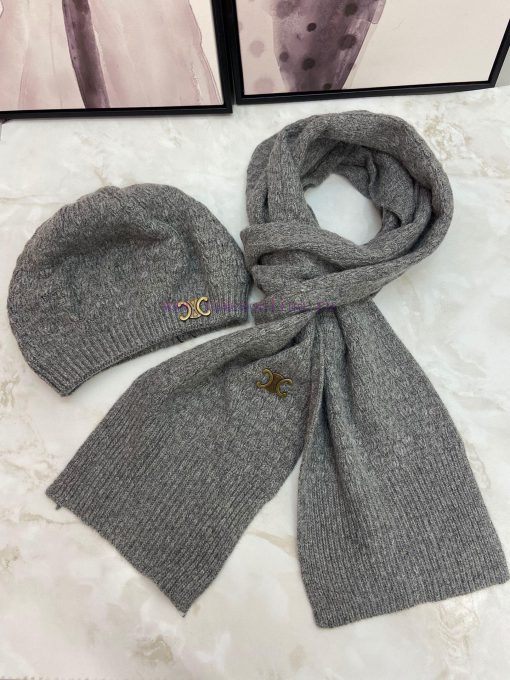 Ceilne set cashmere hat scarf set ️ Warm and super comfortable~Winter girl's anti-aging toold4apul0r - Image 3