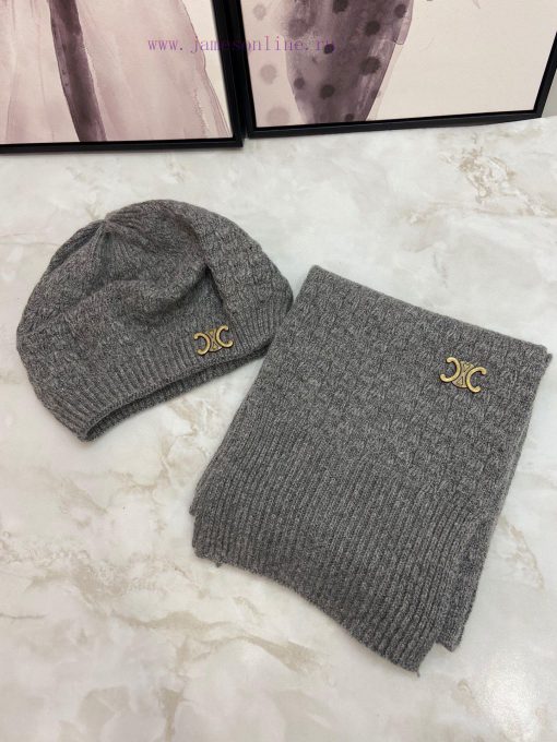 Ceilne set cashmere hat scarf set ️ Warm and super comfortable~Winter girl's anti-aging toold4apul0r - Image 6