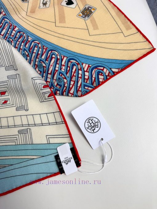 In 2025, Hermes double-sided top velvet scarves with the same color will be synchronized. Weyos907jb - Image 9
