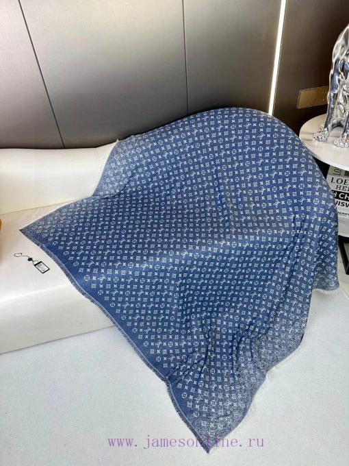 L Gradient Jacquard Square Scarf Latest Craftsmanship 24 Spring New Edition, Ultra High Diffa9hv2uoi - Image 5