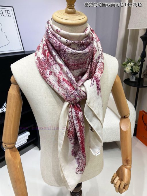 The new cashmere model is said to look good and recommended by Leila's Garden Double sided S18djxaik - Image 5