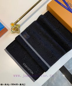 Unpackaged Eclipse AlphabetFabric woolSize 180 * 30Color BlackThe My Monogram Eclipse scarf sx4xplw9