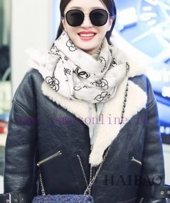 The newly released scarf will shine brightly, and the new customer supplied silver thread cajadm85cy