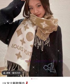 LV Donkey Home Scarf Classic Pattern Redesigned Versatile, Stir Fried Chicken Dazzling Logo rnbojbny