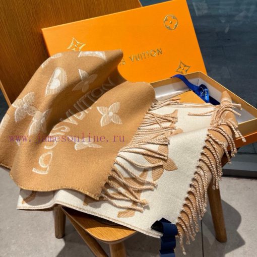LV Donkey Home Scarf Classic Pattern Redesigned Versatile, Stir Fried Chicken Dazzling Logo rnbojbny - Image 6