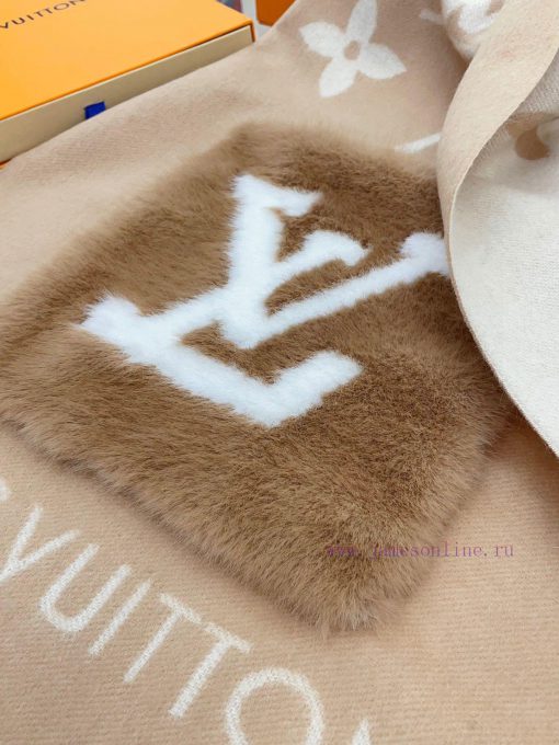 High quality 5 ⃣ The new L color Lvjia shawl Cold Reykjavik scarf continues the classic wintn1mau254 - Image 8