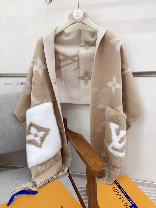 High quality 5 ⃣ The new L color Lvjia shawl Cold Reykjavik scarf continues the classic wintn1mau254 - Image 19