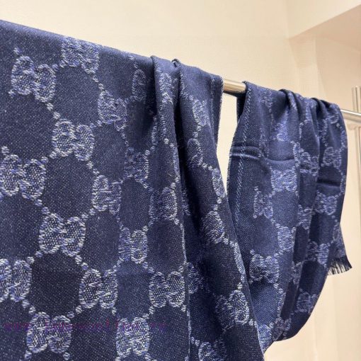 Buy Gucci scarf, don't cry in winter𝑮𝒖𝒄𝒄𝒊 Invincible and popular wool jacquard scarf with codkmpkko2 - Image 8