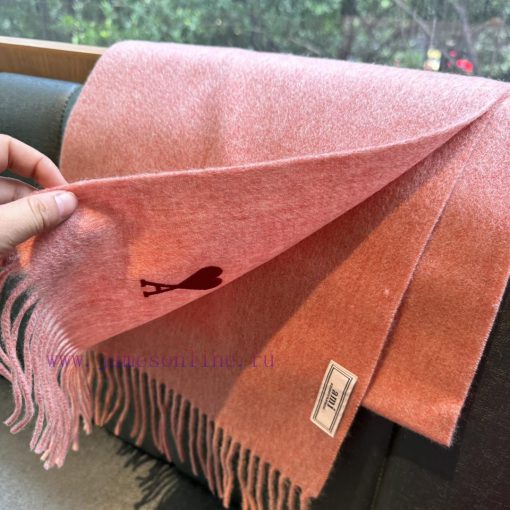 Minimalist scarf, Ami's new collection is now availableA high-end cashmere wool blend scarf 7xglvowb - Image 6
