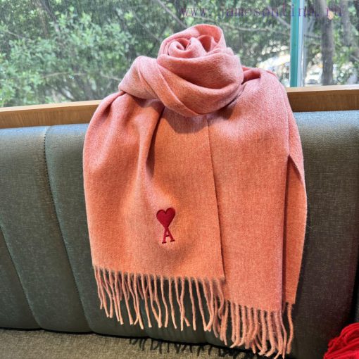 Minimalist scarf, Ami's new collection is now availableA high-end cashmere wool blend scarf 7xglvowb - Image 16