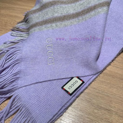 Gucci, high-end wool knitted scarves can be formal or casual, with a very classical design f7xluzvzb - Image 13