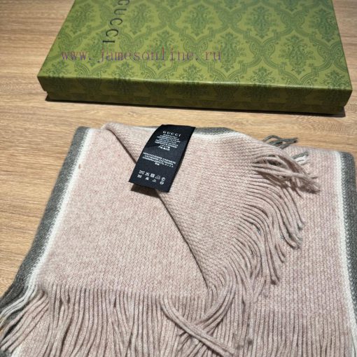 Gucci, high-end wool knitted scarves can be formal or casual, with a very classical design fr4brtfo7 - Image 12