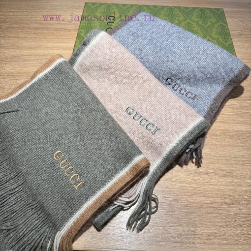 Gucci, high-end wool knitted scarves can be formal or casual, with a very classical design fr4brtfo7 - Image 19